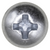 Tapping Screw #10 x 1/2", Phillips Round Head, Zinc (Qty: 100)