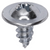 Tapping Screw #10 x 3/8", Phillips Washer Head, Zinc Finish (Qty: 20)