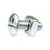 1/4"-20 x 3/4" Slotted Truss Machine Screw With Square Nut, Zinc (Qty: 100)