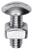 1/4"-20 x 3/4" Slotted Truss Machine Screw With Square Nut, Zinc (Qty: 100)