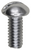 Machine Screw, #12-24 x 1/2", Slotted Round Head, Zinc (Qty: 100)