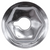 Washer Lock Nut #6-32, 7/16" OD, 5/16" Hex (Qty: 100)