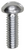Machine Screw, #8-32 x 1/2", Slotted Round Head, Zinc (Qty: 100)