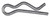 Front Seat Self-Locking Clip, for Ford (Qty: 100)