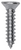Tapping Screw #8 x 3/4", Phillips Flat Head, Zinc (Qty: 100)