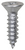 Tapping Screw #10 x 3/4", Phillips Flat Head, Zinc (Qty: 100)