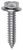 Tapping Screw 5/16 x 1-1/2", Hex Head SEMS, Zinc (Qty: 100)