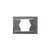 Flat Nut for 5/16 Stud, Size 1/2" x 11/16", Black Phosphate (Qty: 100)