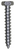 Tapping Screw #10 x 1-1/4", Indented Hex Head, Zinc (Qty: 100)