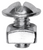 License Plate Bolt and Square Nut 1/4"-20 x 1/2", Round Washer Head  (Qty: 100)