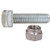 Battery Terminal Bolt & Collared Nut, 5/16"-18 x 1-1/4", Zinc (Qty: 100)