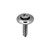 Tapping Screw #10 x 1-1/4", Phillips Oval #8 SEMS Washer Head (Qty: 100)