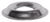 #10 Flanged Countersunk Washer Stainless Steel (Qty: 100)