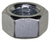 3/8"-16 Finish Hex Nut, Zinc (Qty: 100)