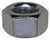 1/2"-13 Finish Hex Nut, Zinc (Qty: 100)