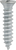 Tapping Screw #8 x 3/4", Phillips Flat #6 Head, Zinc (Qty: 100)