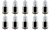 Box of 10 #327 Auto Bulbs Automotive Truck Aircraft