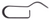 Wire Harness Clips 3/8" Clamping Diameter, Black (Qty: 100)