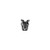 Tubular Nut for 1/8" Stud, 0.038" to 0.044" Panel Range, Black (Qty: 100)