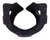 Tubular Nut for 1/8" Stud, 0.038" to 0.044" Panel Range, Black (Qty: 100)