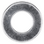 SAE Flat Washer for 7/16" Bolt, 15/32" ID, 15/16" OD (Qty: 100)