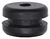 Grommets, 1/8" Bore, 1/2" OD, 3/32" Groove, Fits 3/8" Hole (Qty: 25)