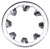 #12 (7/32") Internal Lock Washers, Zinc Finish (Qty: 100)