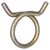 Hose Clamp, Wire Type, Fits 13/16" OD Hose (Qty: 50)