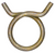 Hose Clamp, Wire Type, Fits 13/16" OD Hose (Qty: 50)