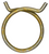Hose Clamp, Wire Type, Fits 2" OD Hose (Qty: 10)