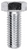 1/2"-13 x 1-1/4" Grade 5 Cap Screws, Zinc (Qty: 50)