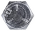 1/2"-13 x 2-1/2" Grade 5 Cap Screws, Zinc (Qty: 25)