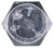 5/16"-18 x 3/4" Full Thread Grade 5 Hex Cap Screws, Zinc (Qty: 100)