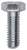 5/16"-18 x 7/8" Full Thread Grade 5 Hex Cap Screws, Zinc (Qty: 100)