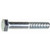 5/16"-18 x 2" Partial Thread Grade 5 Hex Cap Screws, Zinc (Qty: 50)