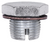 3/4"-16 Single Oversized Drain Plug With Gaskets (Qty: 5)