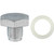 1/2"-20 Oil Drain Plug and Gasket, for AMC, Chrysler, GM, Ford (Qty: 10)