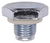 1/2"-20 Oil Drain Plug and Gasket, for AMC, Chrysler, GM, Ford (Qty: 10)