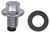 Magnetic Oil Drain Plug M12-1.75 With Gasket (Qty: 2)