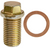 M14-1.5 Oil Drain Plug With Gasket, Zinc, for Mercedes 601-997-30 (Qty: 2)