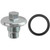 M14-1.5 Oil Drain Plug and Gasket, 27mm Washer, for GM 55568037 (Qty: 2)