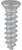 Tapping Screw #6 x 1/2", Phillips #4 Flat Head, AB Tip, Zinc Finish (Qty: 100)