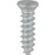 Tapping Screw #6 x 1/2", Phillips #4 Flat Head, AB Tip, Zinc Finish (Qty: 100)