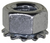 K-Lock 5/16"-18 Hex Keps Nut, Zinc (Qty: 100)