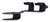 Throttle Rod Clips, 3/16" Rod Diameter, Right Hand Type 4, Phosphate (Qty: 100)