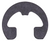 Reinforced E-Type Retaining Rings for 5/16" Shaft, 0.25" Groove Dia (Qty: 100)