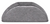 Size #5 Woodruff Keys, 1/8" x 5/8", 1035 Steel (Qty: 100)