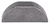 Size #8 Woodruff Keys, 5/32" x 3/4", 1035 Steel (Qty: 100)