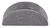 Size #B Woodruff Keys, 5/16" x 1", 1035 Steel (Qty: 50)