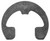Reinforced E-Type Retaining Rings for 7/16" Shaft, 0.303" Groove Dia (Qty: 100)